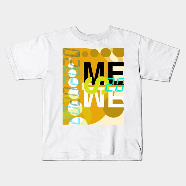 SME20 graphic abstract Kids T-Shirt by stephenignacio